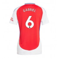 Arsenal Gabriel Magalhaes #6 Heimtrikot Frauen 2024-25 Kurzarm